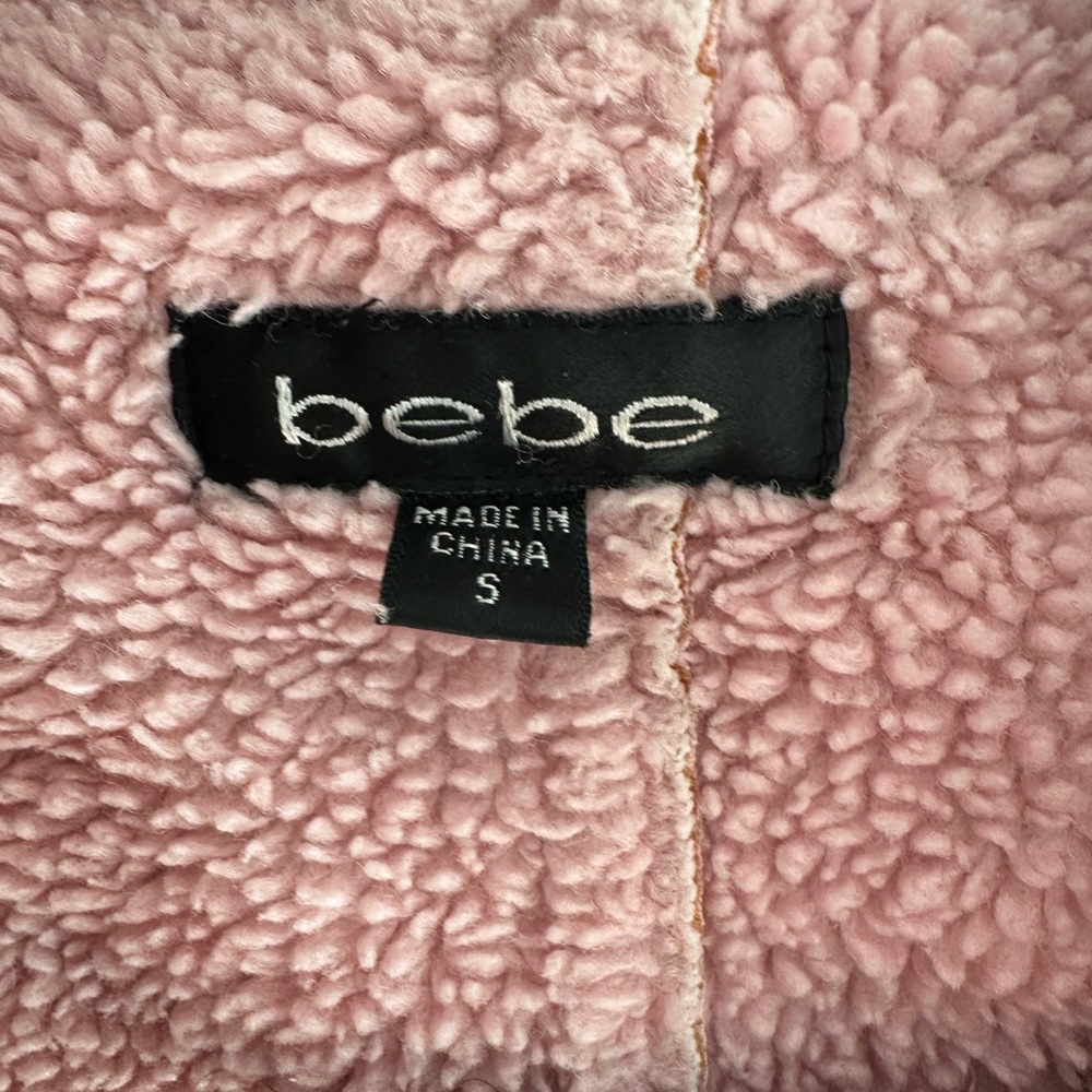 bebe Pink Trench Coat - Picture 5 of 8